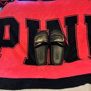 Pink by Victoria secret slides